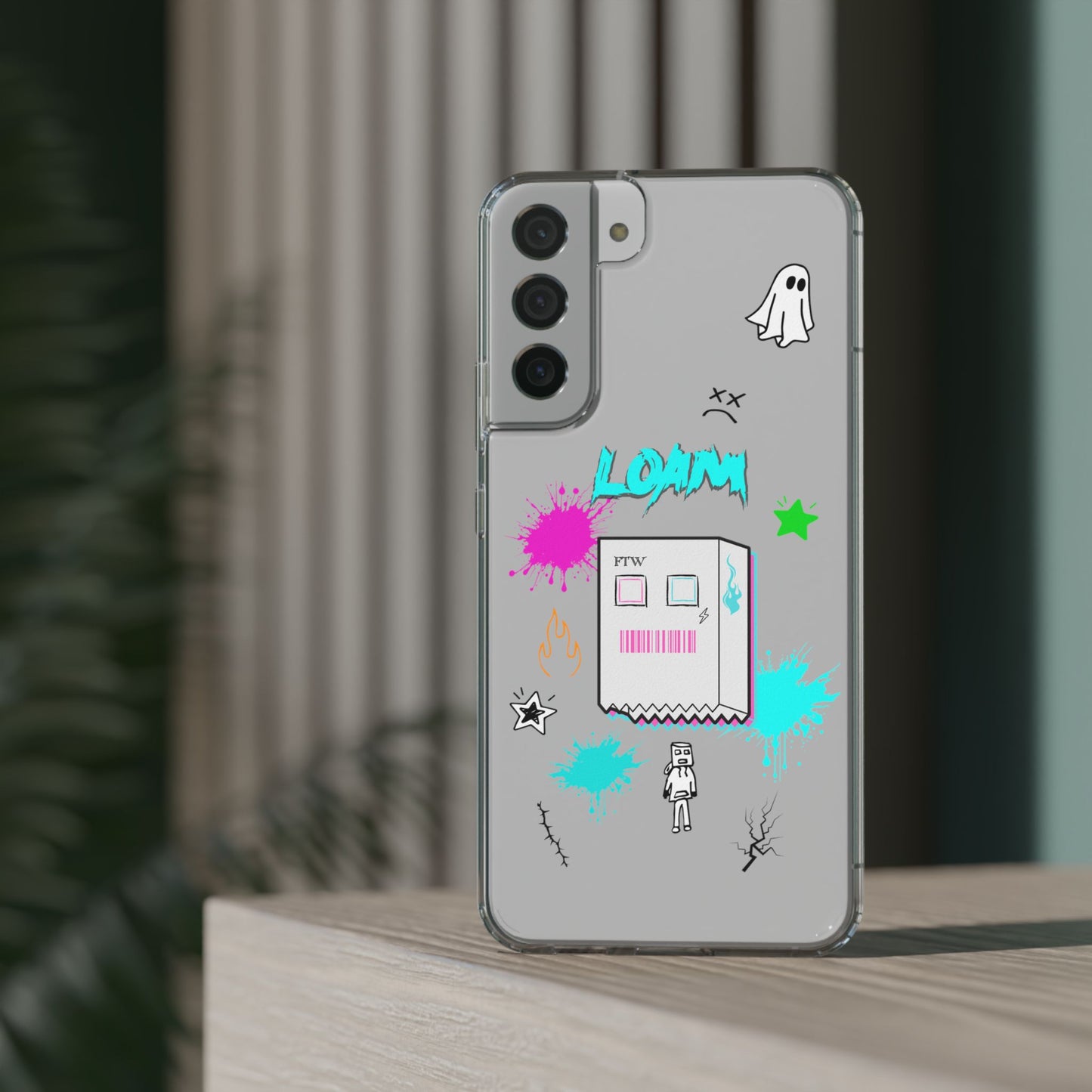 LOAM V1 - Genomskinligt mobilskal (SAMSUNG)