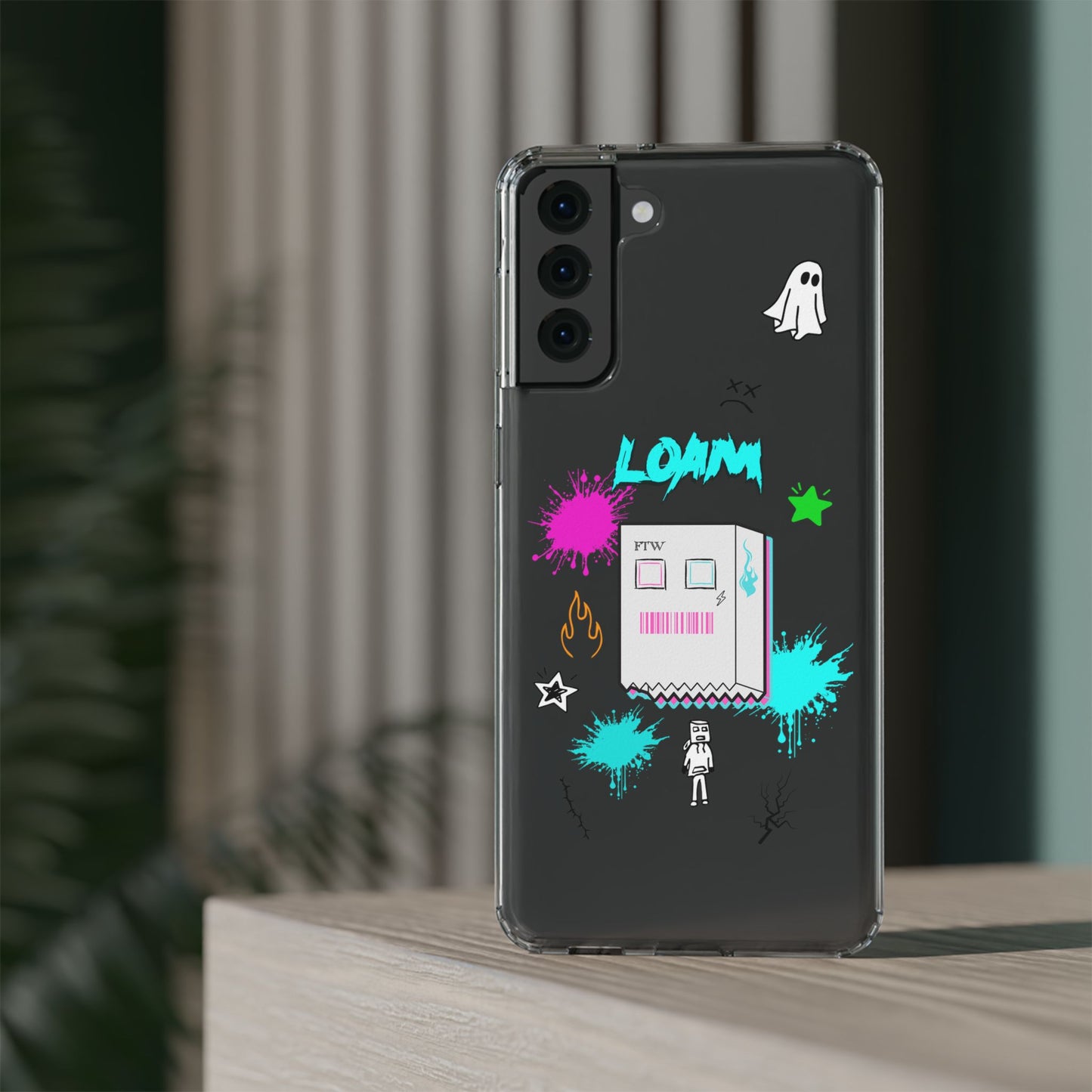LOAM V1 - Genomskinligt mobilskal (SAMSUNG)
