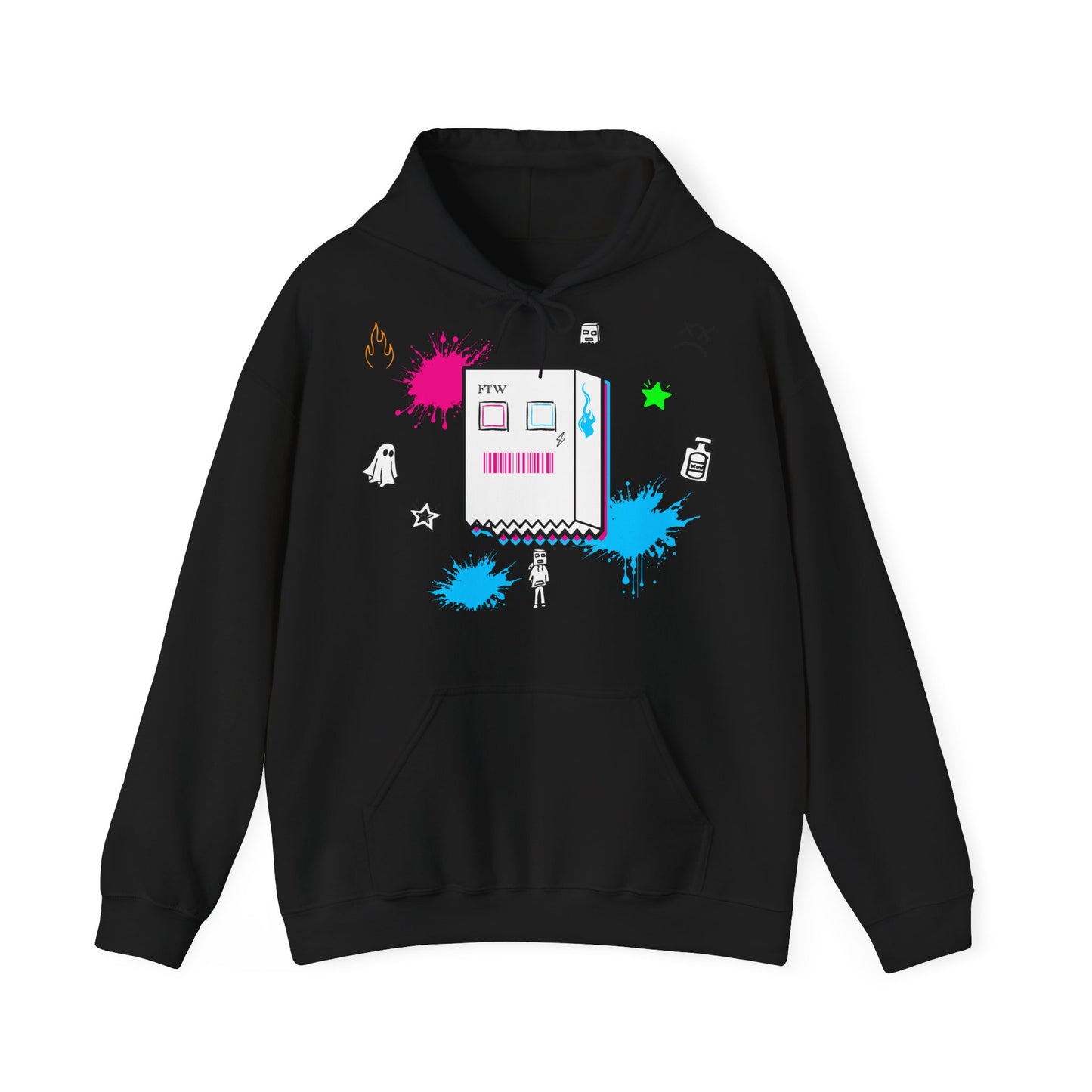 LOAM V1 HOODIE - SVART